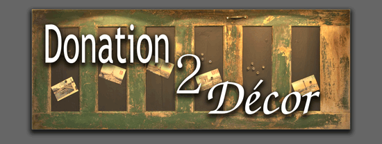 Vintage door message board