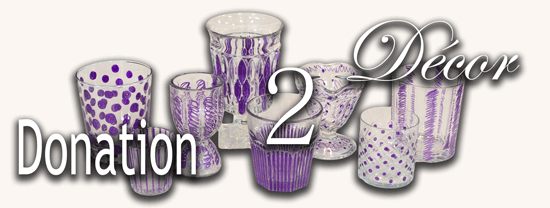 Hand-painted Glassware